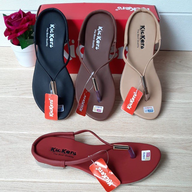 Sandal Wanita Kickers Tali Ring Best Seller