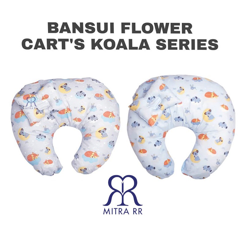 FLOWER CARTS KOALA SERIES Bantal Menyusui Bayi/ Nursing Pillow/ BANSUI JUMBO