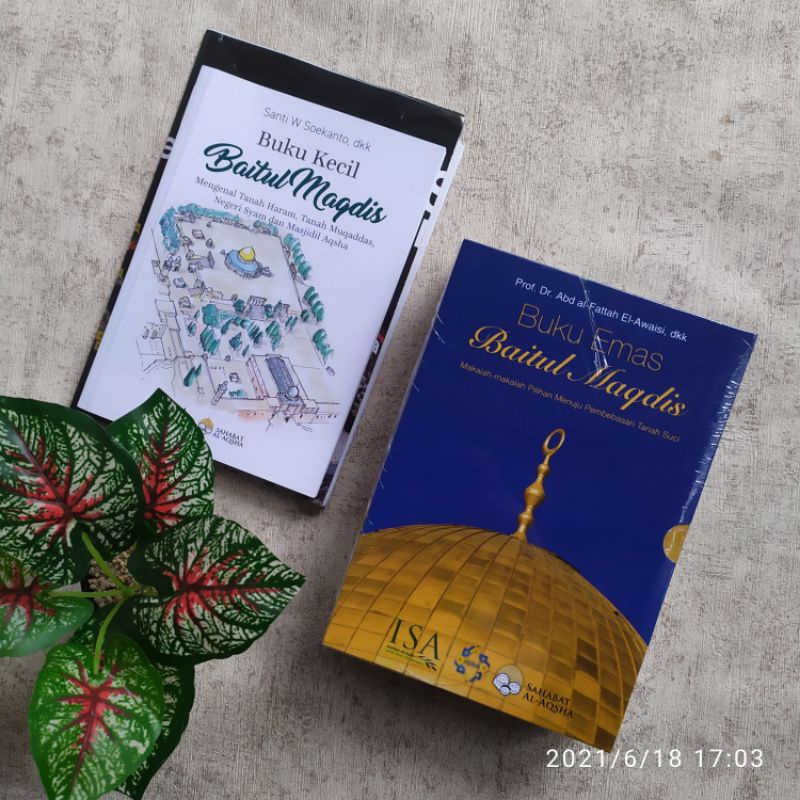 Paket Buku Emas Baitul Maqdis dan Buku Kecil Baitul maqdis
