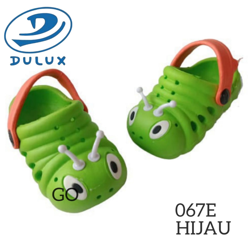 gof DULUX 067 Sandal Anak Baim Ulat Sandal Anak Lelaki Perempuan Terlaris Sandal Bayi Tali Belakang