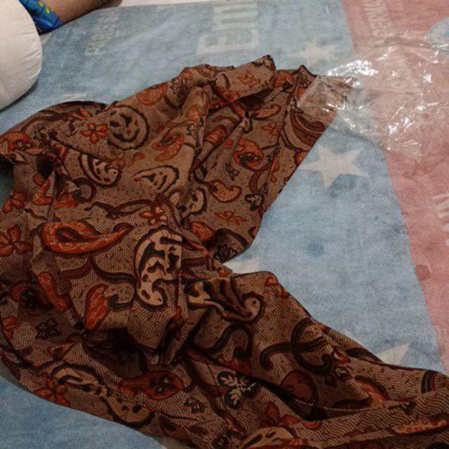 Batik Wanita Gamis Motif Rempel Miring Warna Meisya Cewek Modern Premium Exclusive Seragam