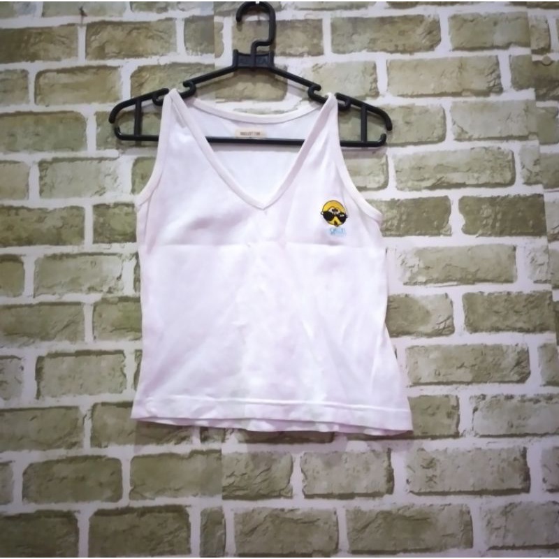 Preloved kaos anak singlet/kutung/tanpa lengan Smile