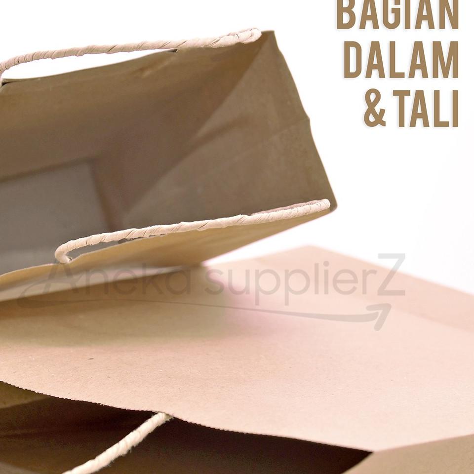 

Paper Bag Kraft Coklat - Go Green - Medium (20 pc)