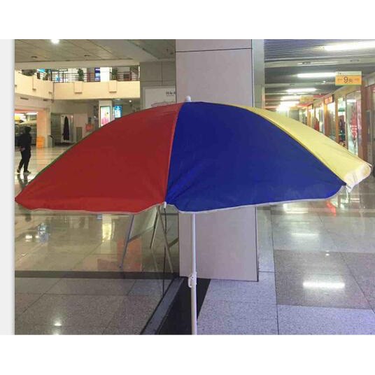 Payung tenda - Cafe - Pantai - Parasol warna Pelangi - Rainbow 240cm - MURAH