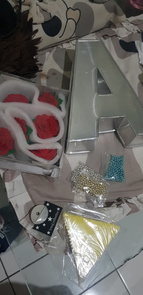 Mutiara Perl Bead Biru  Blue Edible Hiasantopping Kue Cupcake Bento