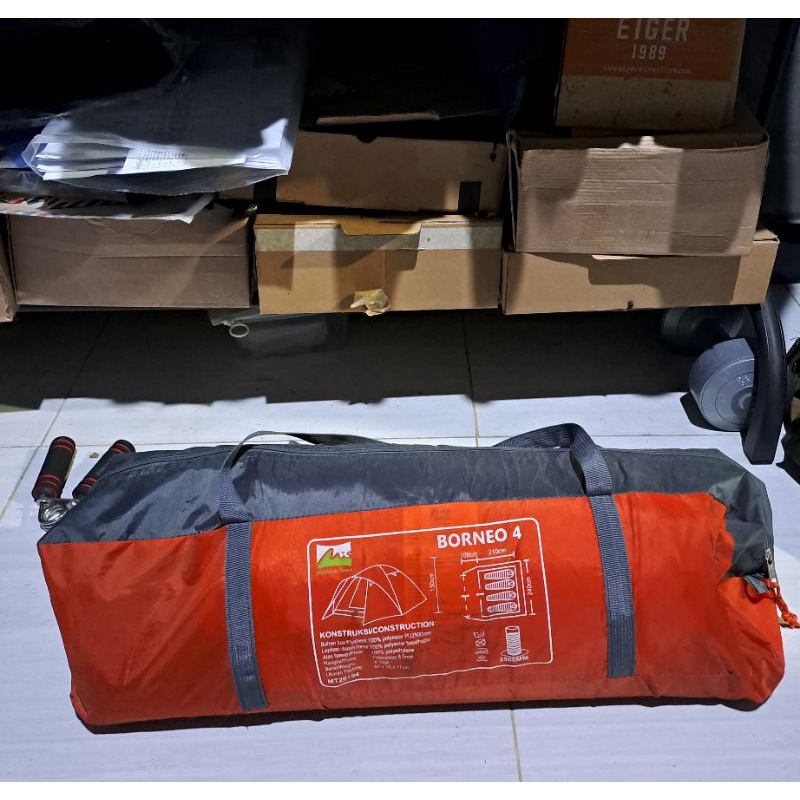 Tenda borneo 4 MIS