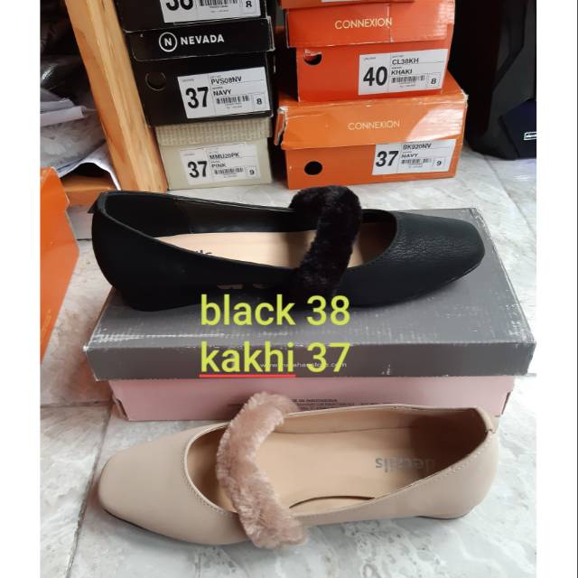 Sepatu details wanita ready