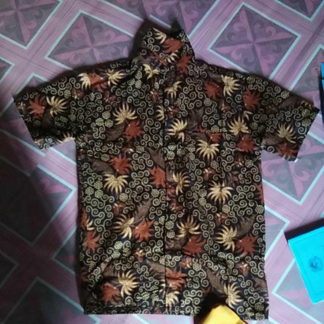 Gamis Batik Meisya Style Motif Batik Rempel