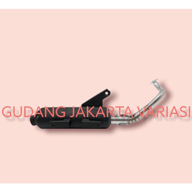 VND KNALPOT STANDAR RACING BEAT/BEAT FI/SCOOPY/SCOOPY FI/SPACY- LEHER ATAS