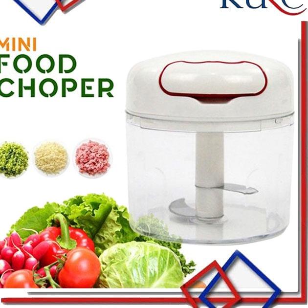 Promo 6P8MC KUKE Mini Food Chopper / Blender Tangan Mini / Speedy Chopper Mini / Blender Tarik Mini 