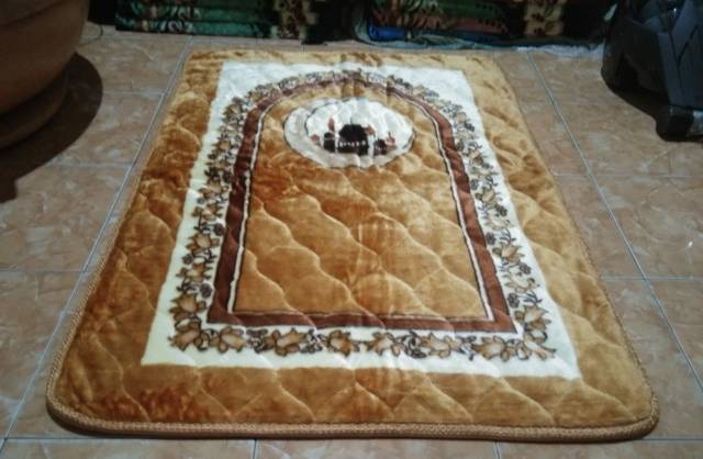 Sajadah Busa Quilting Tebal AFGHANI Premium ( Anti Alip ) Lembut &amp;  nyaman