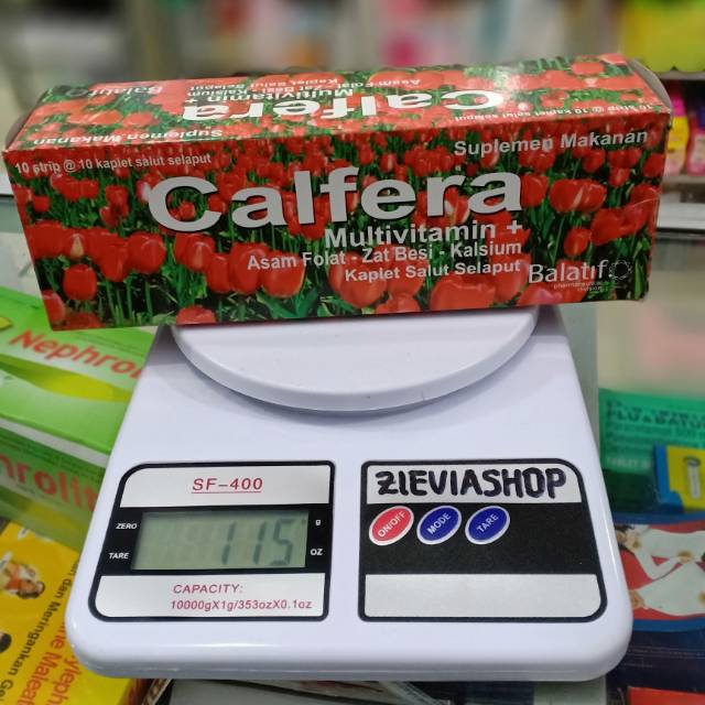 100's Multivitamin with vitamin C calfera