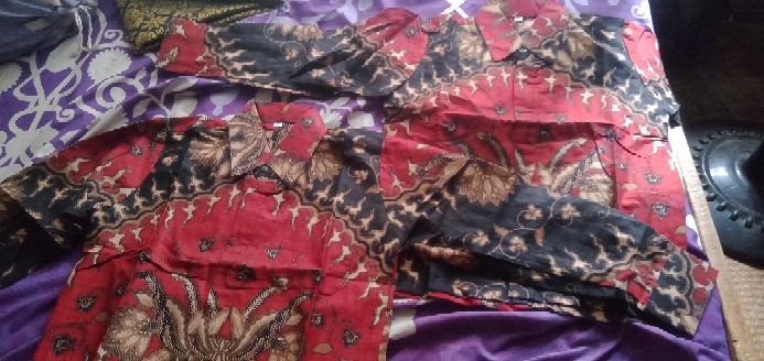 Kemeja Batik Anak Langit Smlxl Baju Batik Anak Laki-laki Lengan Panjang Bisa Buat Sekolah Hari Batik