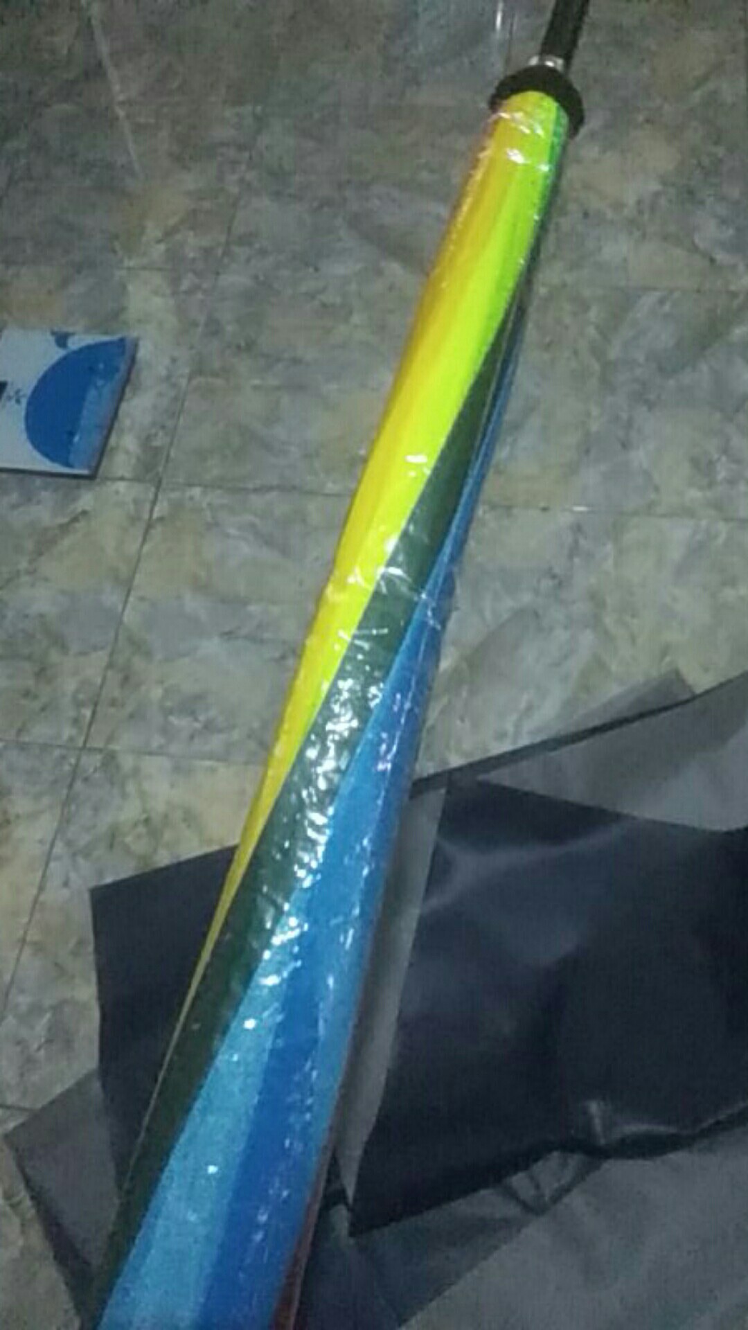 Payung Pelangi 16 Jari Rainbow Umbrella Jumbo - Payung Golf Besar