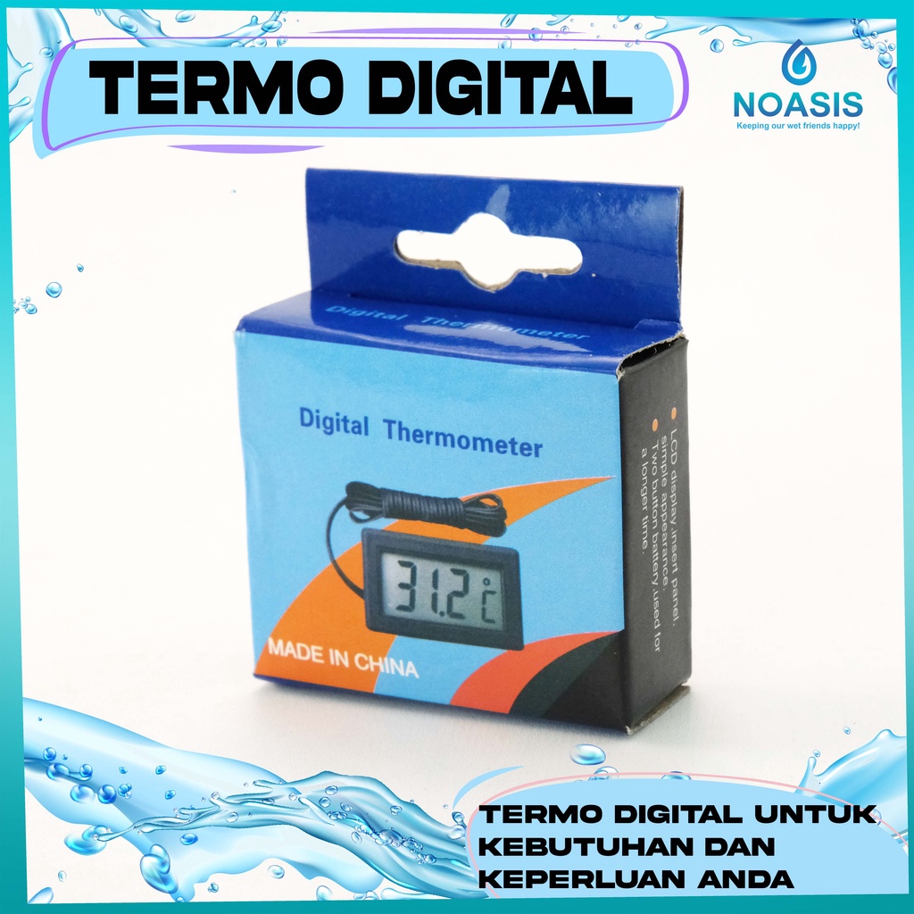 TERMOMETER THERMOMETER DIGITAL AQUARIUM AQUASCAPE AKUARIUM MURAH