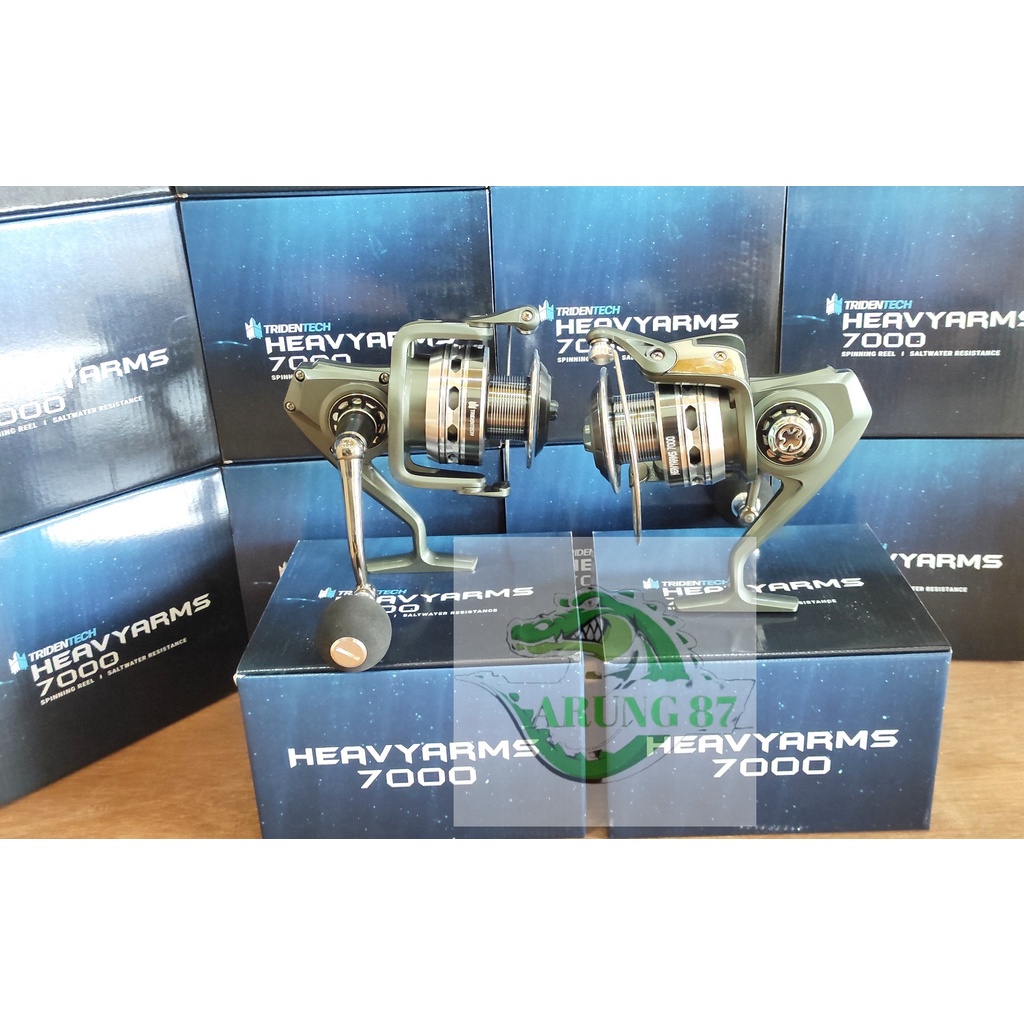 REEL LAUT REEL TRIDENTECH HEAVYARMS 3500-7000 POWER HANDLE