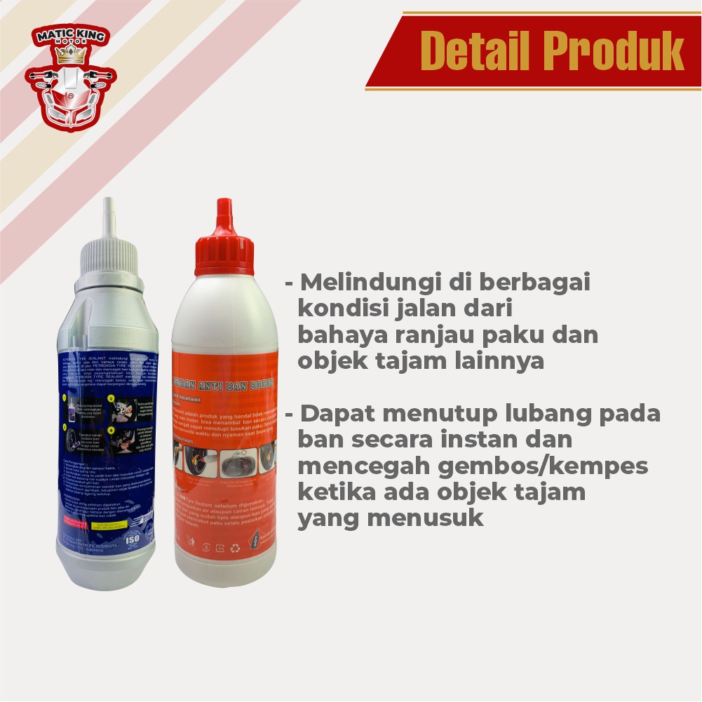 Cairan Anti Bocor Ban Tubles tubeless FDR Petroasia 350ml