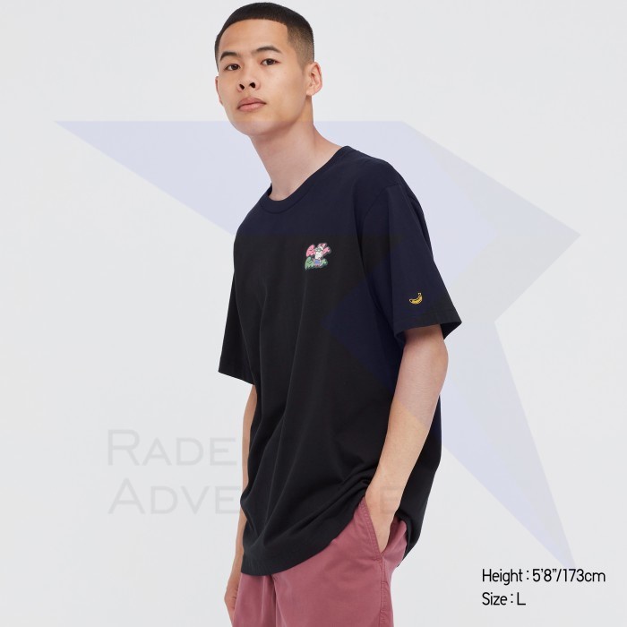 Kaos Uniqlo MEN UT (T-Shirt) Minions Lengan Pendek Original Bandung Murah