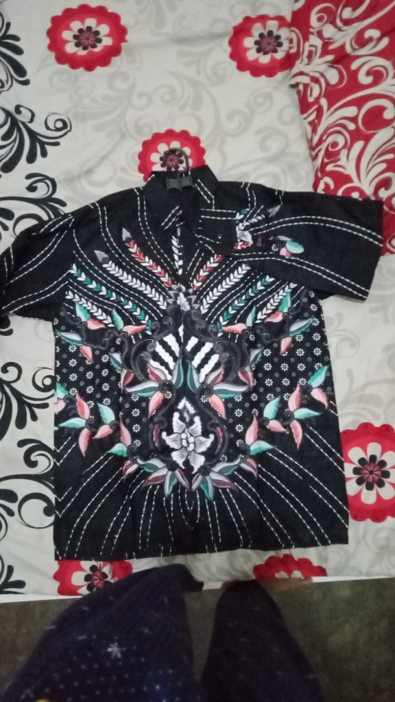 ( Ada Keluarga ) Batik Couple Prasasti Sogan Gembul Halus 2575