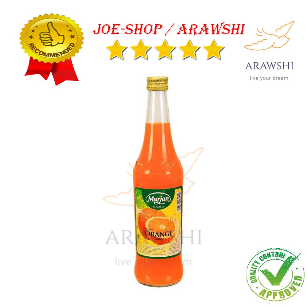 Jual Marjan Syrup Squash Orange Btl 450ml Shopee Indonesia