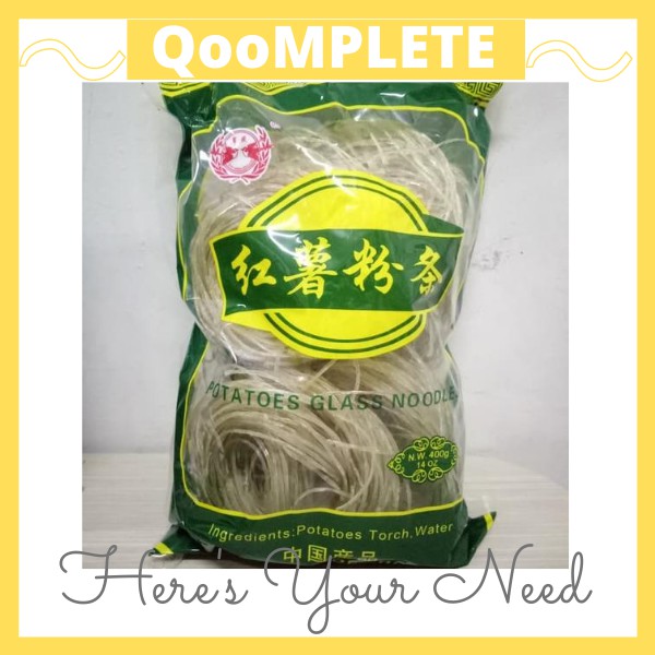 

POTATO GLASS NOODLE - BIHUN KENTANG CUIYAN - GREEN JADE SWALLOW