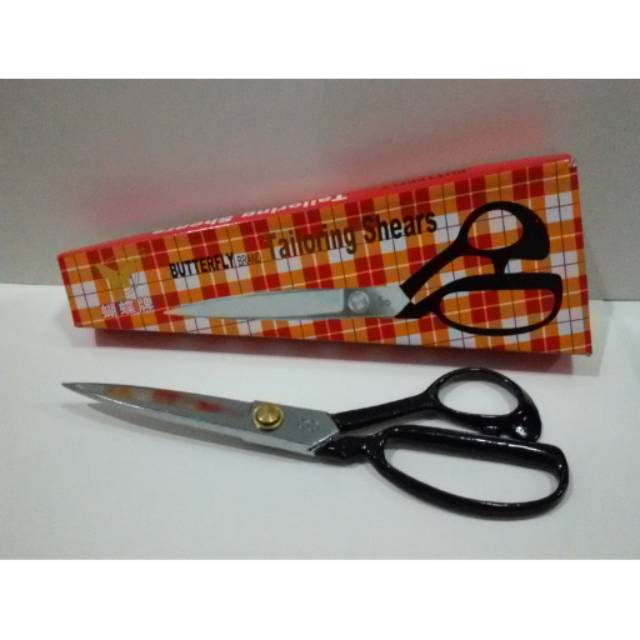 

Gunting kain merek butterfly / kupu Asli 9 inch GR