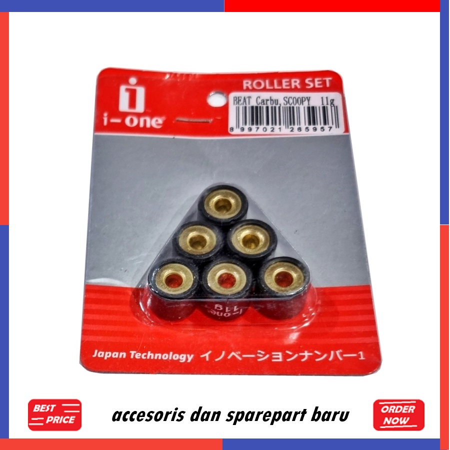 ROLLER BEAT,SCOOPY 11g SPAREPART MOTOR IONERACING