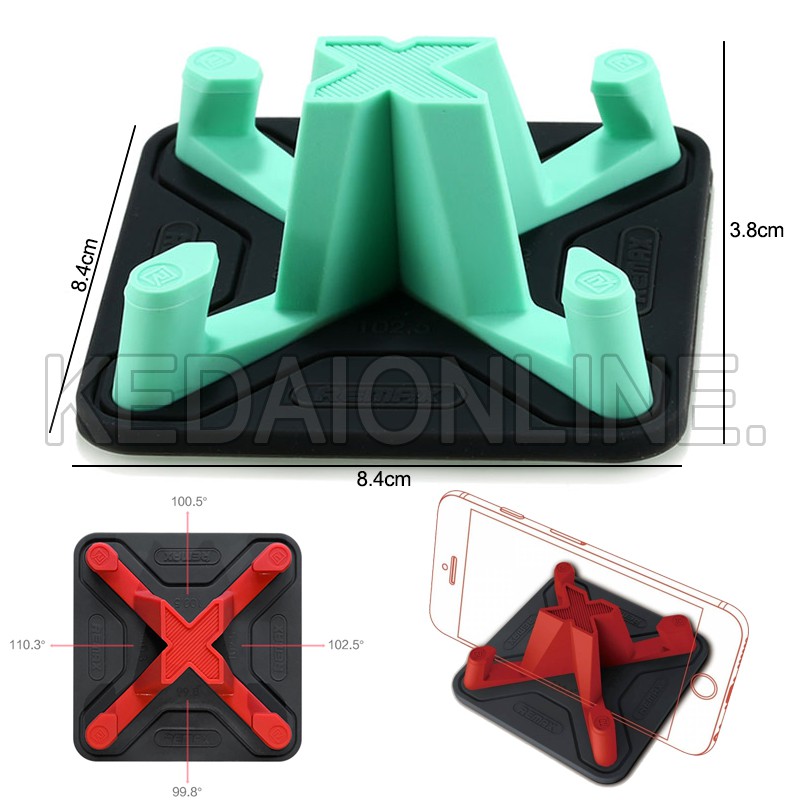 Remax Pyramid Car Holder Super Flexible Silicone Smartphone RM-C25