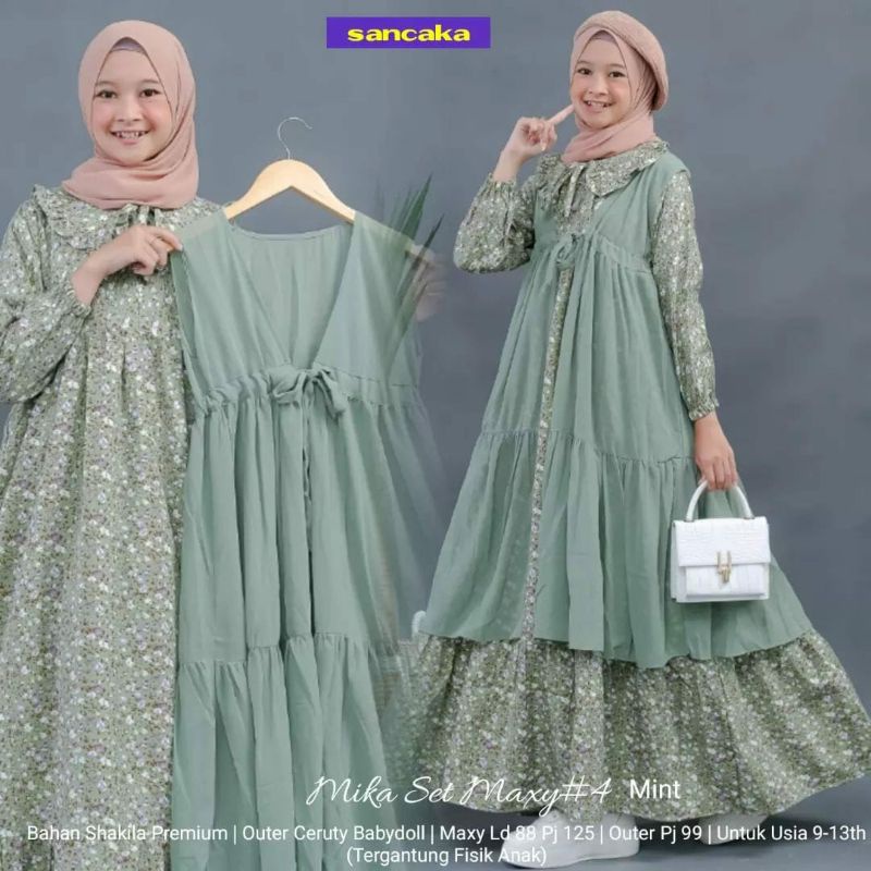 MIKA SET KIDS 4 / MIKA SET KIDS Y GAMIS TERMURAH LABEL JASMINE-2