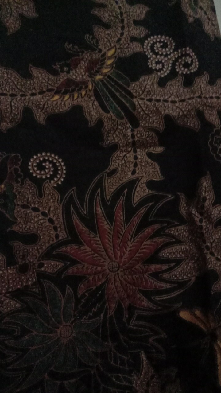 Baju Batik Cowok Lengan Panjang Batik Premium Aluna Modern Pekalongan Solo Prabuseno Keris Pcw063