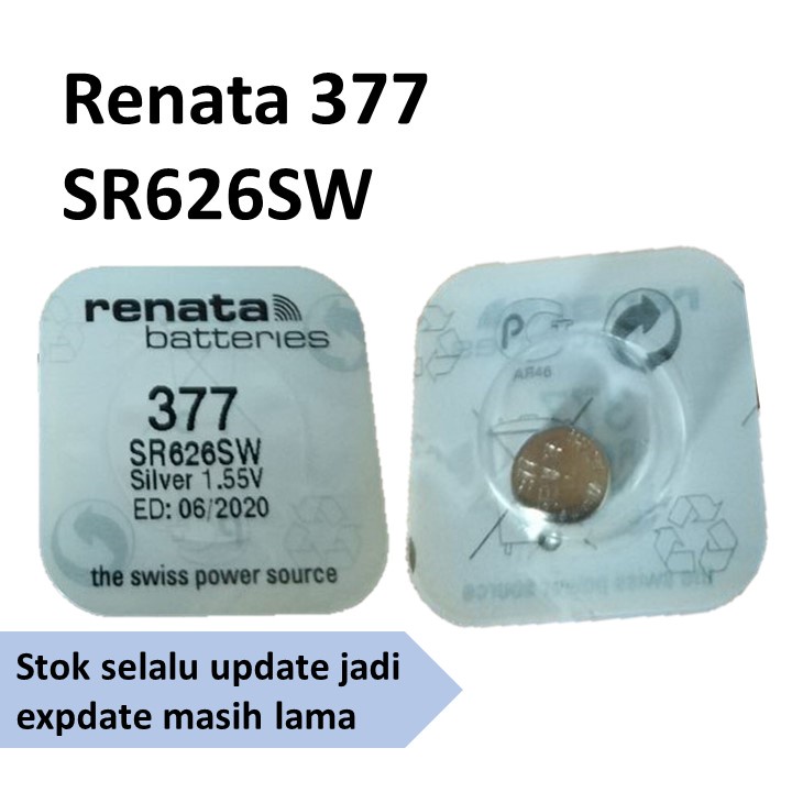 Baterai Renata SR626SW 377