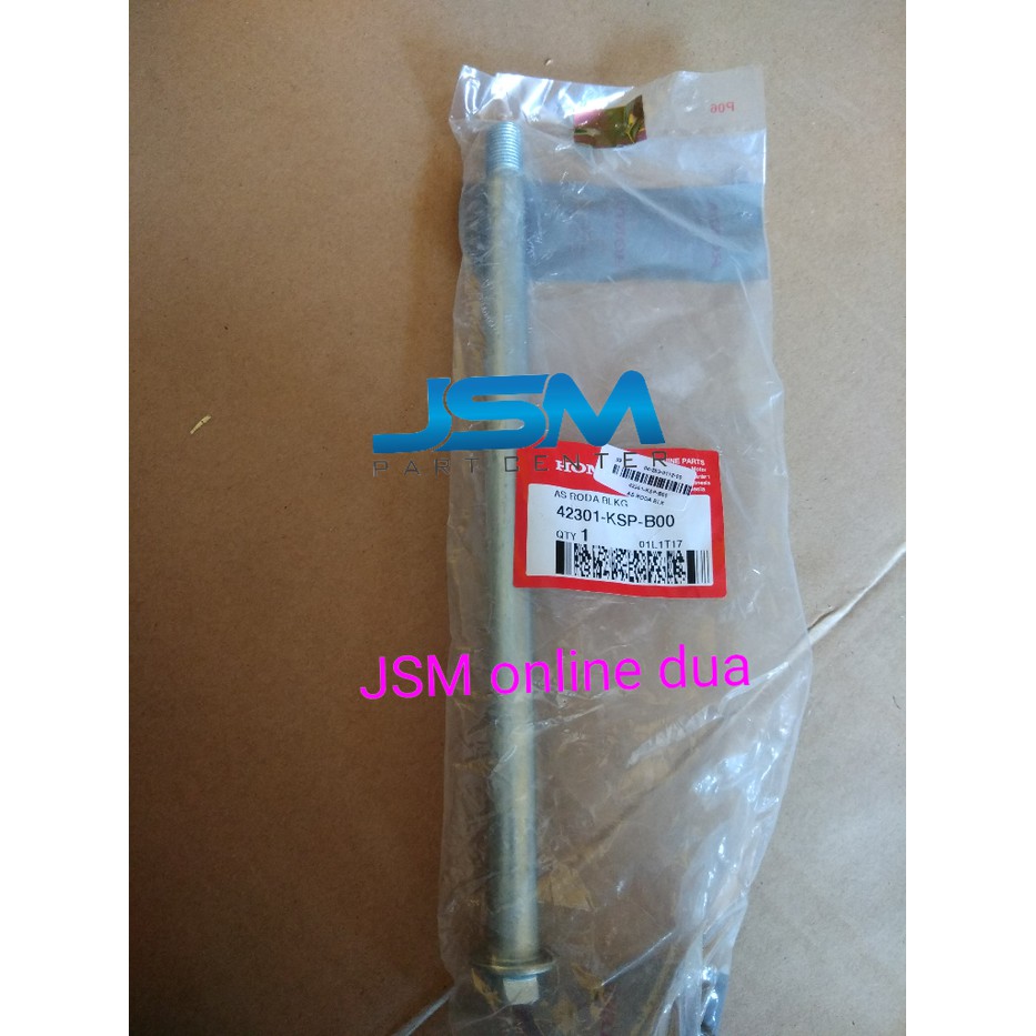 AS RODA BELAKANG CB 150 CB150 VERZA MEGAPRO NEW ORI AHM ORI ORIGINAL