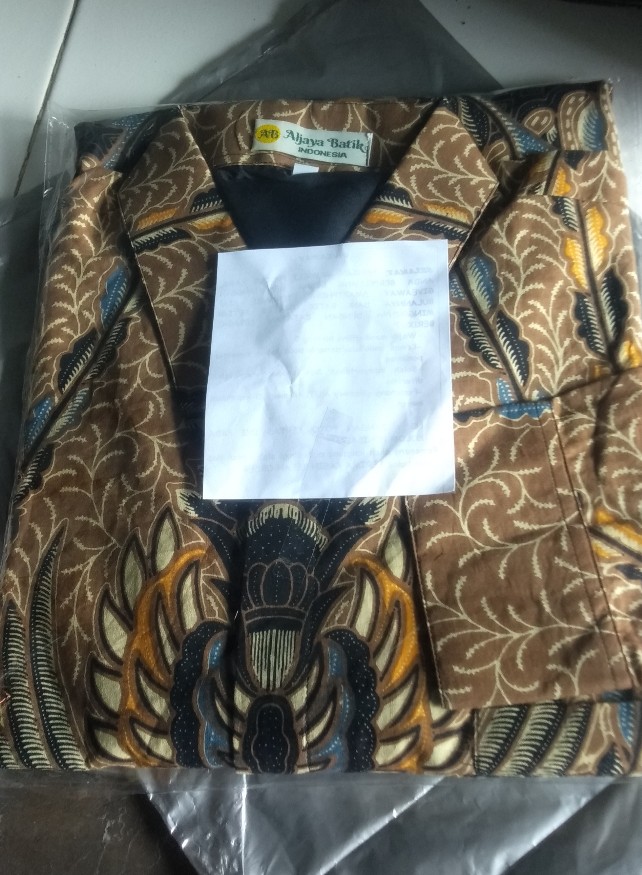 Batik Jayanegara Full Furing Lengan Panjang Katun Halus Sragenan Ori Solo