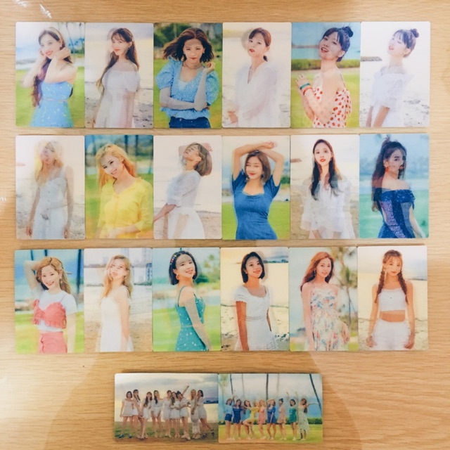 TWICE TWAII's SHOP LENTICULAR PC SET