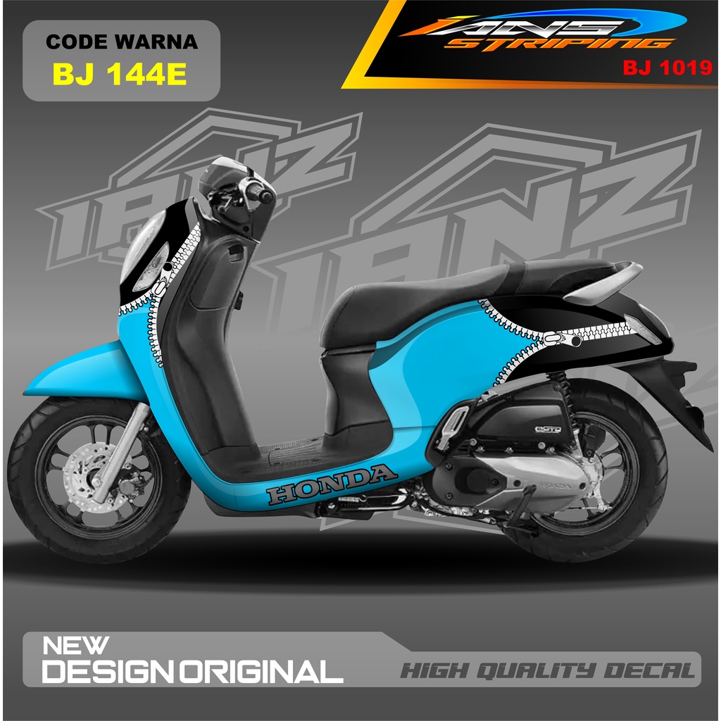 DECAL STIKER SCOOPY FULL BODY MOTOR / STICKER DECAL  HONDA SCOOPY FULL BODY / STICKER VARIASI SCOOPY TERBARU  / STICKER SCOOPY