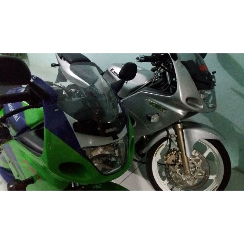 Fering atas body depan Ninja RR OLd ZX Silver ori tanpa stiker