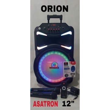 ASATRON ORION 12INCH RMS 20'&quot; SPEAKER MEETING PORTABLE BLUETOOTH ORIGINAL