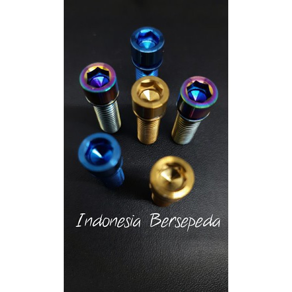 Titanium Bolt M8x25 For BMX Stem - Baut Titanium Stem BMX
