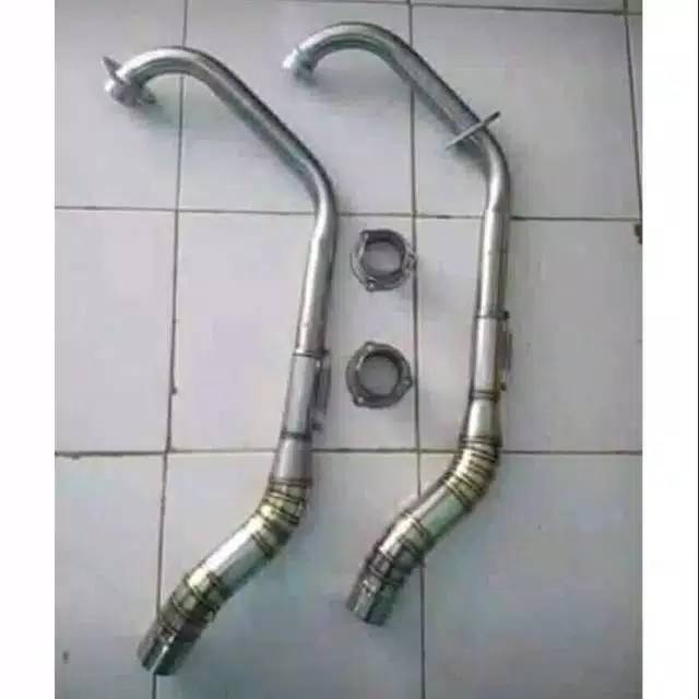 Haider/leher knalpot plus adaptor all motor SATRIA FU cb 150r new