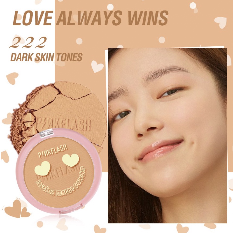 [ PINKFLASH ] OhMySelf Pressed Powder Long-lasting Matte Lightweight Oil Control Special Edition