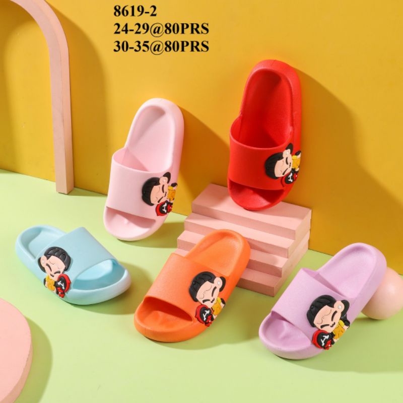 Sandal Anak Perempuan Pria Laki Laki Unisex Sendal Anak Cewek  Import Sendal Karet Jelly Terkini Tre