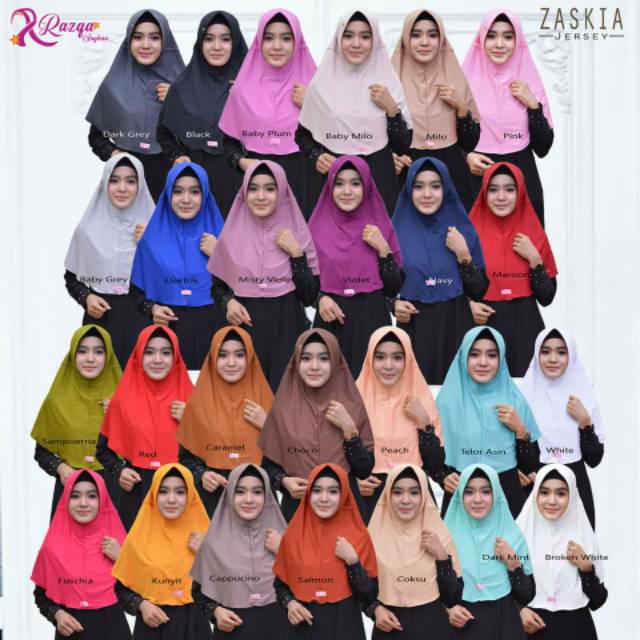 Bergo Zaskia L by Razqa