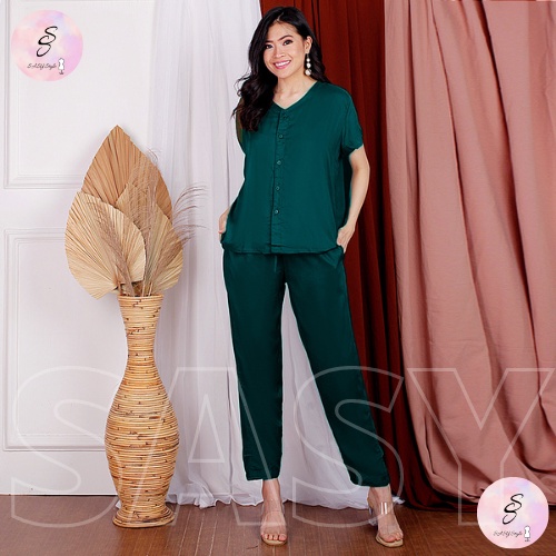 cod setelan wanita premium / setelan rayon / setelan jumbo /setelan kekinian / setelan trendi