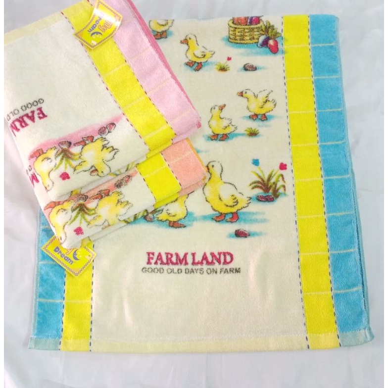 Handuk Mandi Bayi My Dream Bebek List 50x107cm - Baby Gift