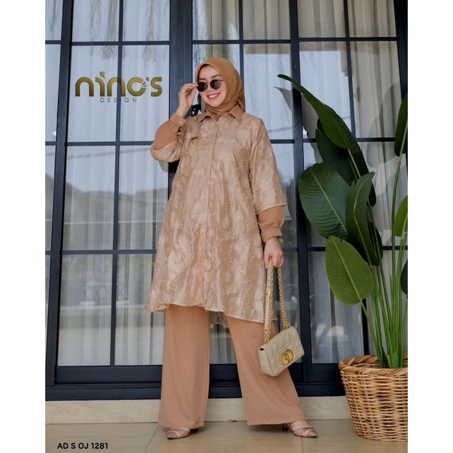 SETELAN CELANA DAN TUNIK BY NINOS DESIGN 1281