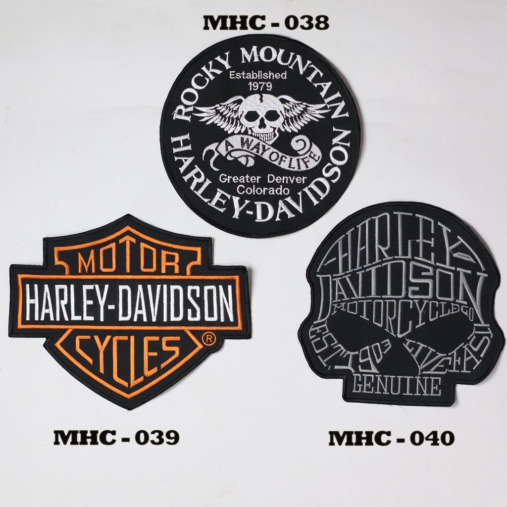 Back patch motor patch music patch bordir emblem cocok di aplikasi kan ke jaket jeans jaket pria