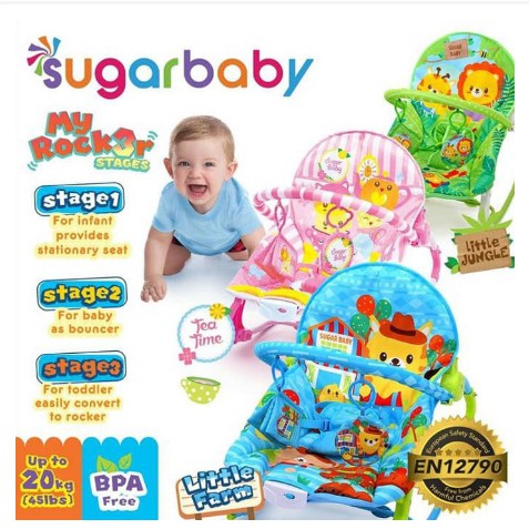 Sugar Baby My Rocker 3 Stage Kursi Ayunan Bayi