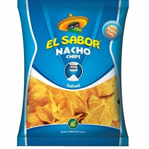 

*#*#*#] El sabor nacho chips salted flavor 225 gram import greece ORIGINAL