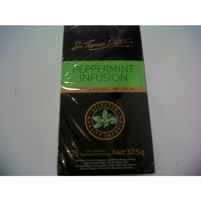 

ORIGINAL MURAH Lipton PEPPERMINT HERBAL INFUSION - Tea