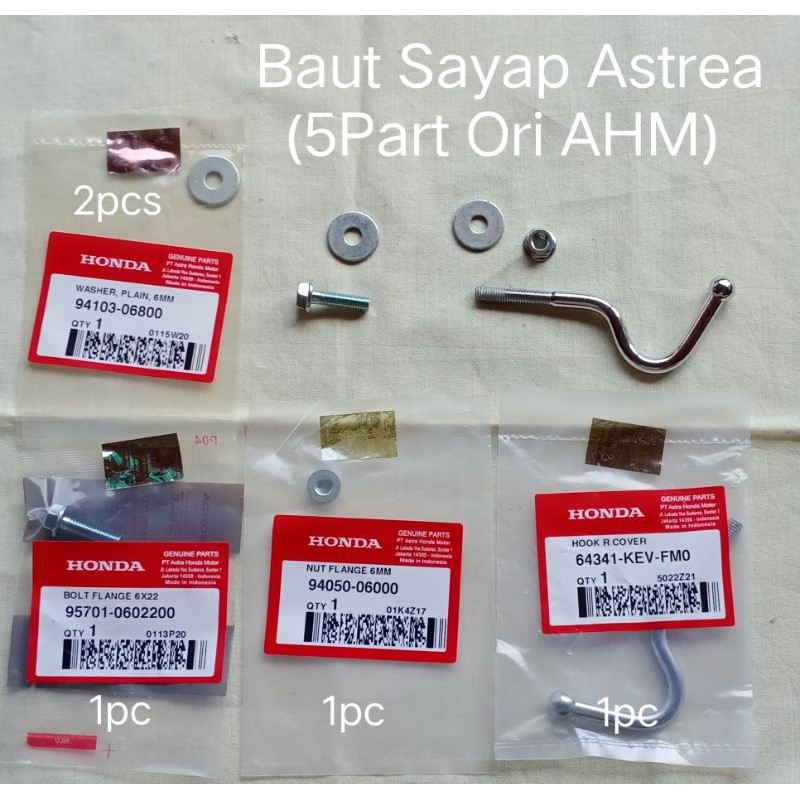 Baut Sayap Atas Astrea Prima Grand Legenda 5Part Ori AHM